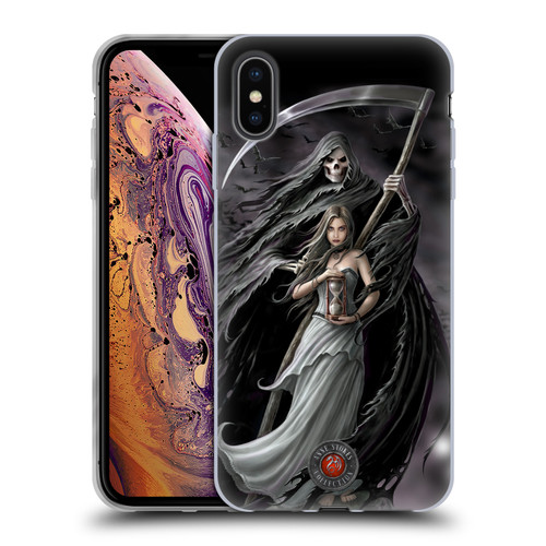 Anne Stokes Gothic Summon the Reaper Soft Gel Case for Apple iPhone XS Max