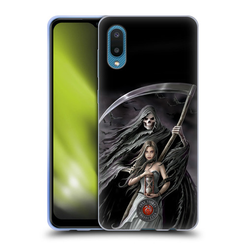 Anne Stokes Gothic Summon the Reaper Soft Gel Case for Samsung Galaxy A02/M02 (2021)