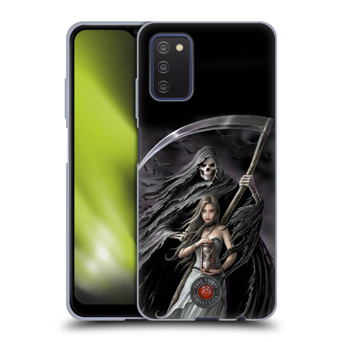 Anne Stokes Gothic Summon the Reaper Soft Gel Case for Samsung Galaxy A03s (2021)