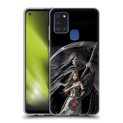 Anne Stokes Gothic Summon the Reaper Soft Gel Case for Samsung Galaxy A21s (2020)