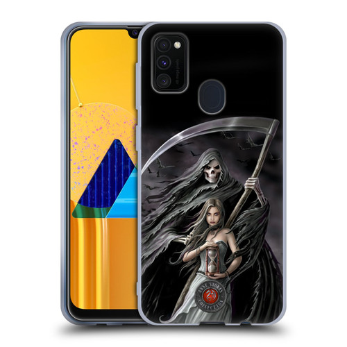 Anne Stokes Gothic Summon the Reaper Soft Gel Case for Samsung Galaxy M30s (2019)/M21 (2020)