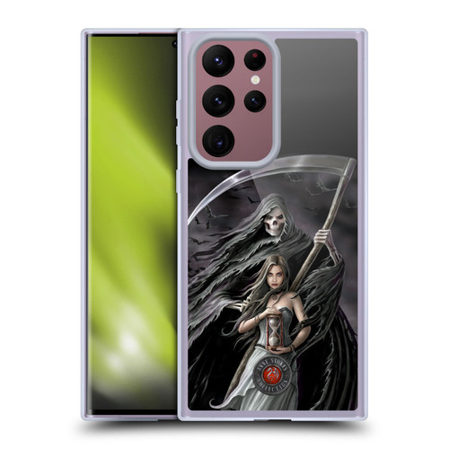 Anne Stokes Gothic Summon the Reaper Soft Gel Case for Samsung Galaxy S22 Ultra 5G