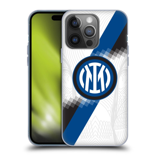 Fc Internazionale Milano 2023/24 Crest Kit Away Soft Gel Case for Apple iPhone 14 Pro