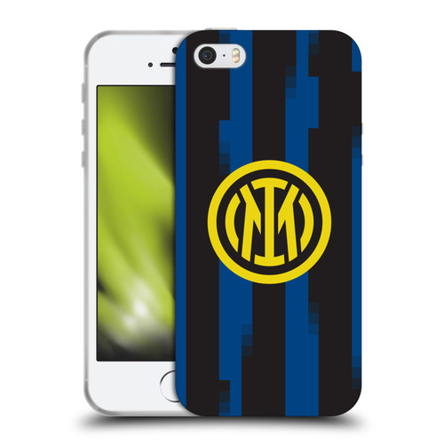 Fc Internazionale Milano 2023/24 Crest Kit Home Soft Gel Case for Apple iPhone 5 / 5s / iPhone SE 2016