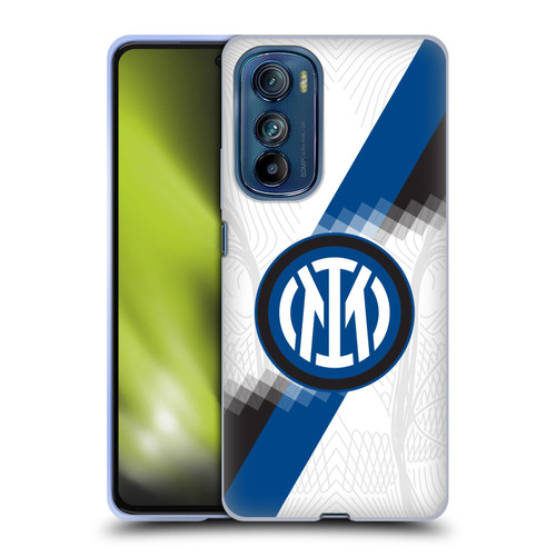 Fc Internazionale Milano 2023/24 Crest Kit Away Soft Gel Case for Motorola Edge 30