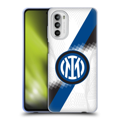 Fc Internazionale Milano 2023/24 Crest Kit Away Soft Gel Case for Motorola Moto G52