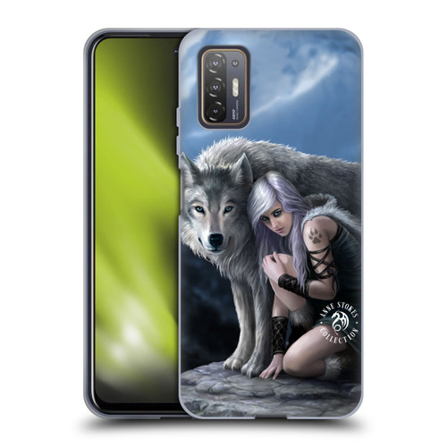 Anne Stokes Wolves Protector Soft Gel Case for HTC Desire 21 Pro 5G