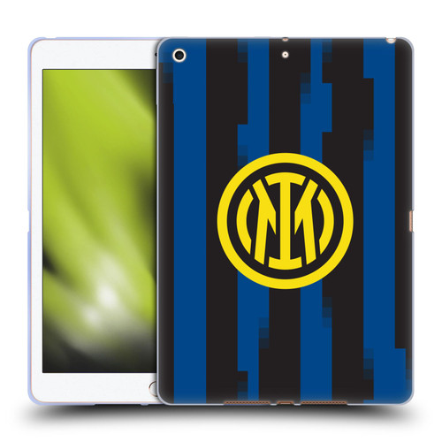 Fc Internazionale Milano 2023/24 Crest Kit Home Soft Gel Case for Apple iPad 10.2 2019/2020/2021