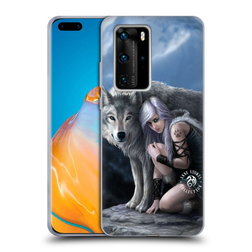 Anne Stokes Wolves Protector Soft Gel Case for Huawei P40 Pro / P40 Pro Plus 5G
