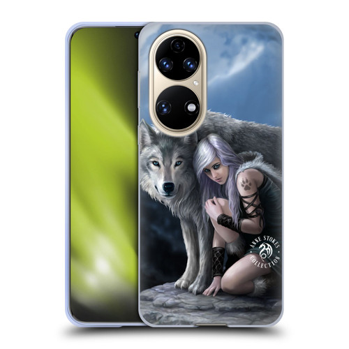 Anne Stokes Wolves Protector Soft Gel Case for Huawei P50