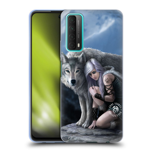 Anne Stokes Wolves Protector Soft Gel Case for Huawei P Smart (2021)