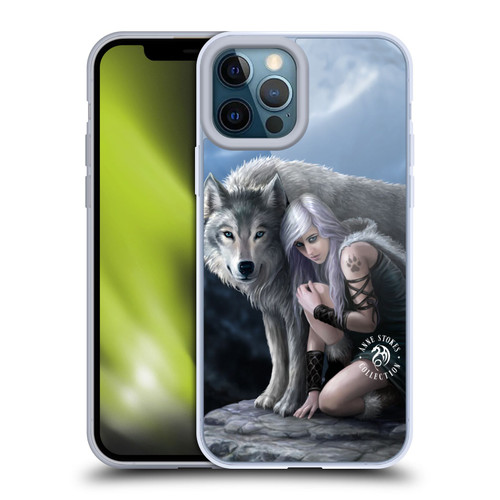 Anne Stokes Wolves Protector Soft Gel Case for Apple iPhone 12 Pro Max
