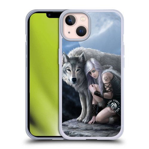 Anne Stokes Wolves Protector Soft Gel Case for Apple iPhone 13
