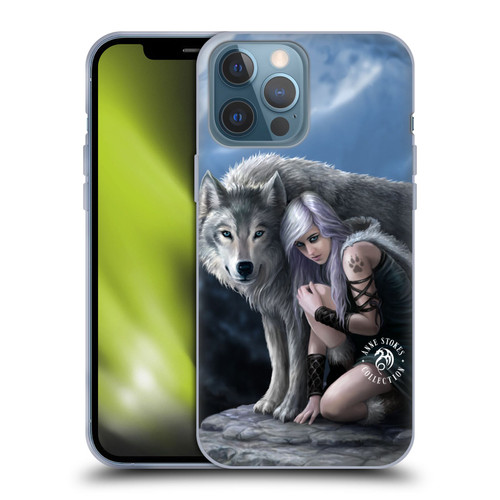Anne Stokes Wolves Protector Soft Gel Case for Apple iPhone 13 Pro Max