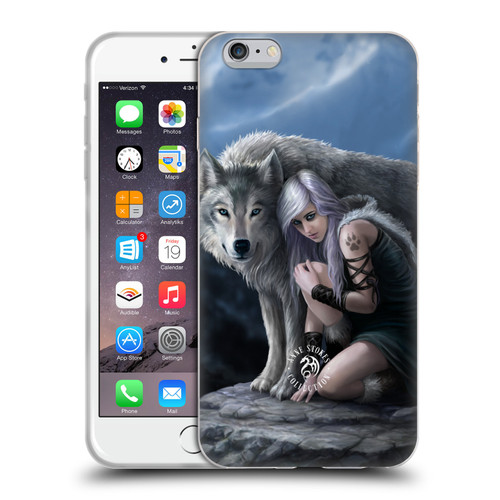 Anne Stokes Wolves Protector Soft Gel Case for Apple iPhone 6 Plus / iPhone 6s Plus