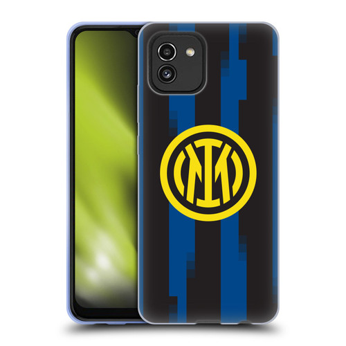 Fc Internazionale Milano 2023/24 Crest Kit Home Soft Gel Case for Samsung Galaxy A03 (2021)