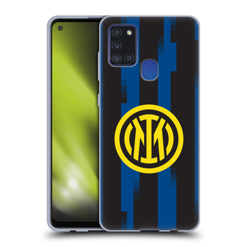 Fc Internazionale Milano 2023/24 Crest Kit Home Soft Gel Case for Samsung Galaxy A21s (2020)