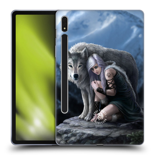 Anne Stokes Wolves Protector Soft Gel Case for Samsung Galaxy Tab S8