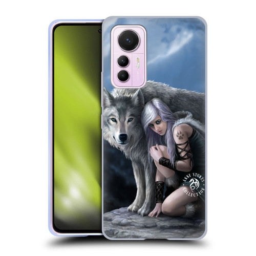 Anne Stokes Wolves Protector Soft Gel Case for Xiaomi 12 Lite