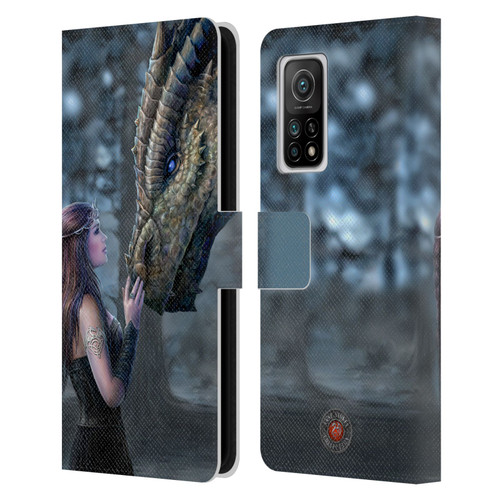 Anne Stokes Dragon Friendship Once Upon A Time Leather Book Wallet Case Cover For Xiaomi Mi 10T 5G