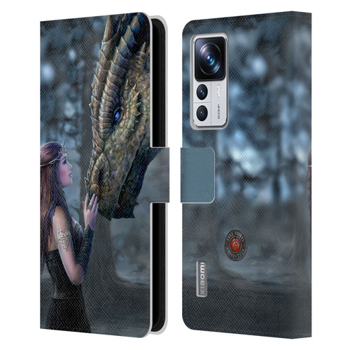 Anne Stokes Dragon Friendship Once Upon A Time Leather Book Wallet Case Cover For Xiaomi 12T Pro