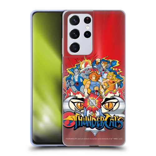 Thundercats Graphics Characters Soft Gel Case for Samsung Galaxy S21 Ultra 5G