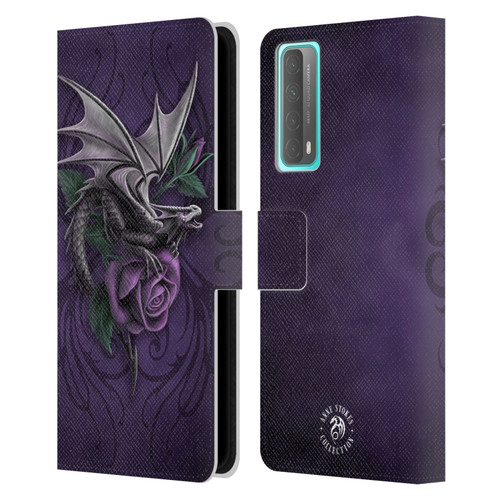 Anne Stokes Dragons 3 Beauty 2 Leather Book Wallet Case Cover For Huawei P Smart (2021)