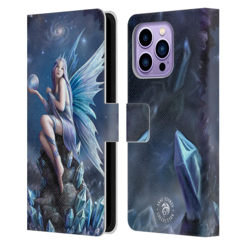 Anne Stokes Fairies Stargazer Leather Book Wallet Case Cover For Apple iPhone 14 Pro Max