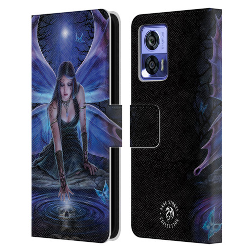 Anne Stokes Fairies Immortal Flight Leather Book Wallet Case Cover For Motorola Edge 30 Neo 5G