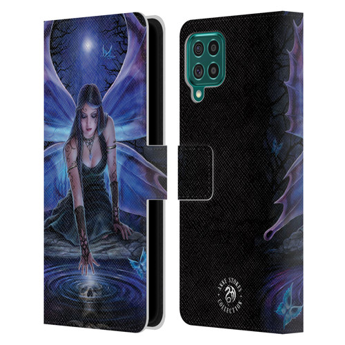Anne Stokes Fairies Immortal Flight Leather Book Wallet Case Cover For Samsung Galaxy F62 (2021)