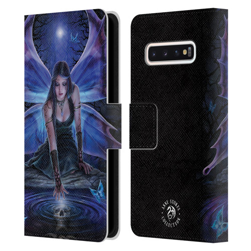 Anne Stokes Fairies Immortal Flight Leather Book Wallet Case Cover For Samsung Galaxy S10