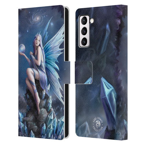 Anne Stokes Fairies Stargazer Leather Book Wallet Case Cover For Samsung Galaxy S21+ 5G