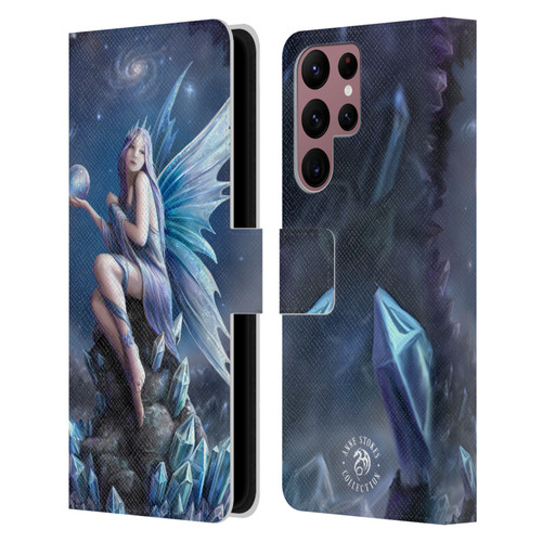 Anne Stokes Fairies Stargazer Leather Book Wallet Case Cover For Samsung Galaxy S22 Ultra 5G