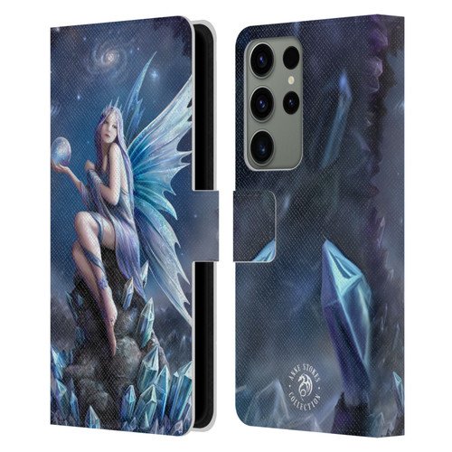 Anne Stokes Fairies Stargazer Leather Book Wallet Case Cover For Samsung Galaxy S23 Ultra 5G