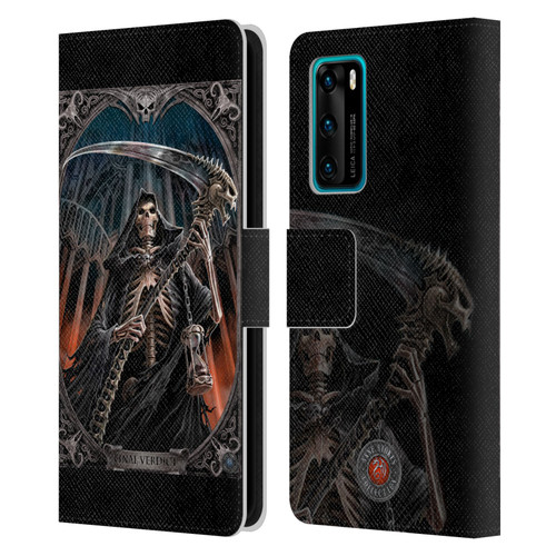 Anne Stokes Tribal Final Verdict Leather Book Wallet Case Cover For Huawei P40 5G