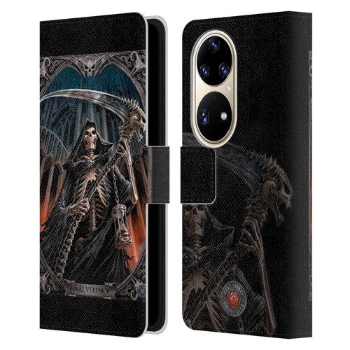 Anne Stokes Tribal Final Verdict Leather Book Wallet Case Cover For Huawei P50 Pro
