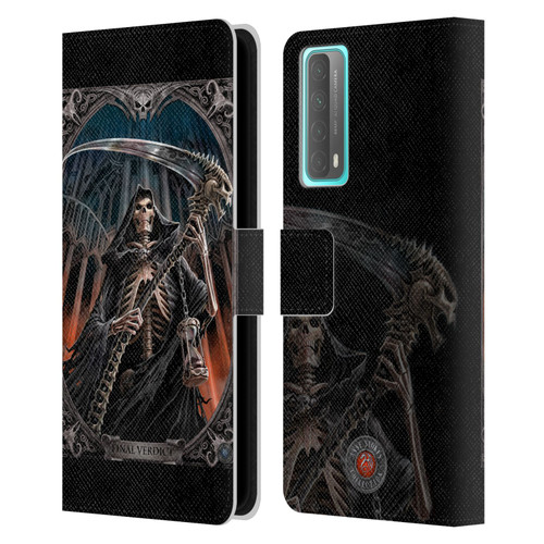 Anne Stokes Tribal Final Verdict Leather Book Wallet Case Cover For Huawei P Smart (2021)