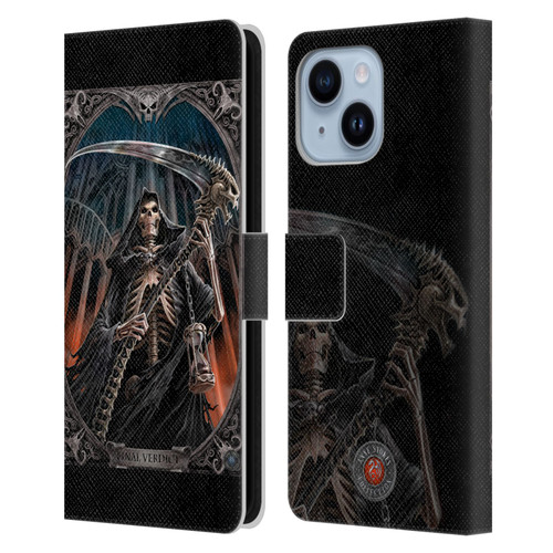 Anne Stokes Tribal Final Verdict Leather Book Wallet Case Cover For Apple iPhone 14 Plus