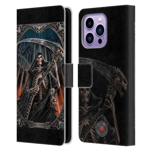 Anne Stokes Tribal Final Verdict Leather Book Wallet Case Cover For Apple iPhone 14 Pro Max
