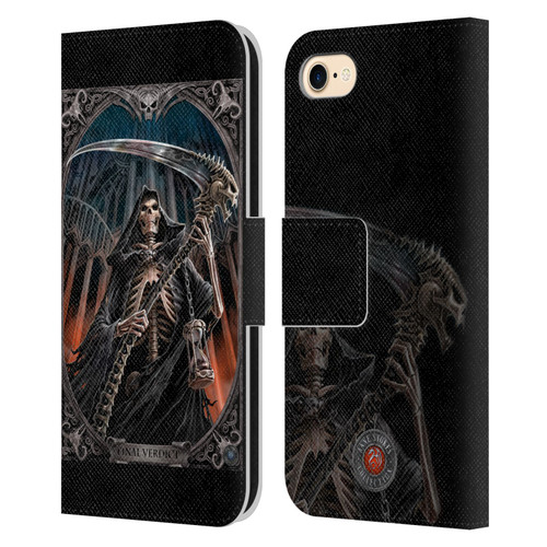 Anne Stokes Tribal Final Verdict Leather Book Wallet Case Cover For Apple iPhone 7 / 8 / SE 2020 & 2022