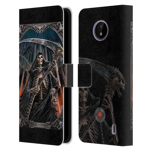 Anne Stokes Tribal Final Verdict Leather Book Wallet Case Cover For Nokia C10 / C20