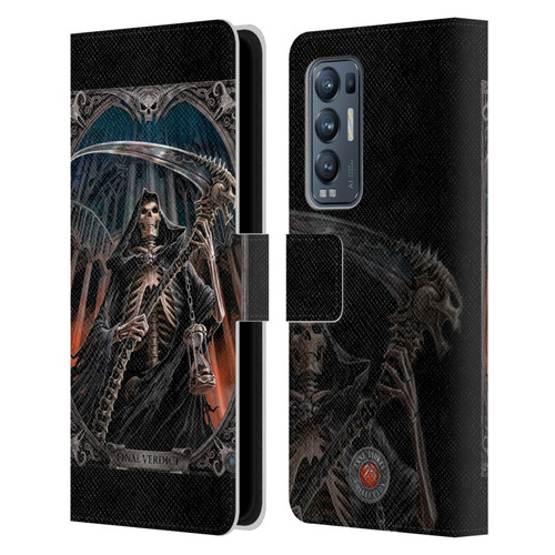 Anne Stokes Tribal Final Verdict Leather Book Wallet Case Cover For OPPO Find X3 Neo / Reno5 Pro+ 5G