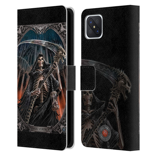 Anne Stokes Tribal Final Verdict Leather Book Wallet Case Cover For OPPO Reno4 Z 5G