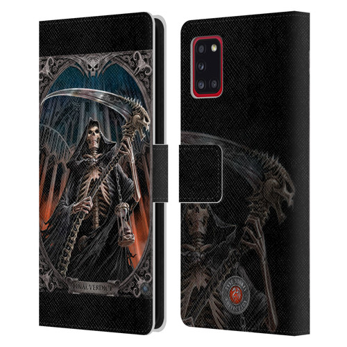 Anne Stokes Tribal Final Verdict Leather Book Wallet Case Cover For Samsung Galaxy A31 (2020)