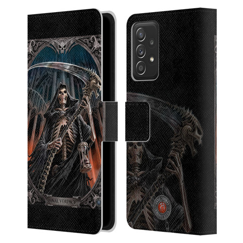 Anne Stokes Tribal Final Verdict Leather Book Wallet Case Cover For Samsung Galaxy A52 / A52s / 5G (2021)