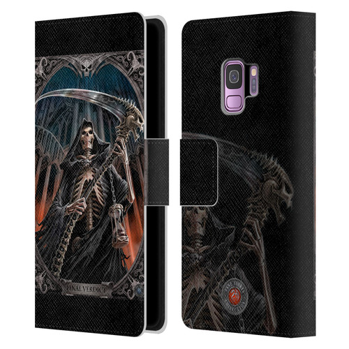 Anne Stokes Tribal Final Verdict Leather Book Wallet Case Cover For Samsung Galaxy S9