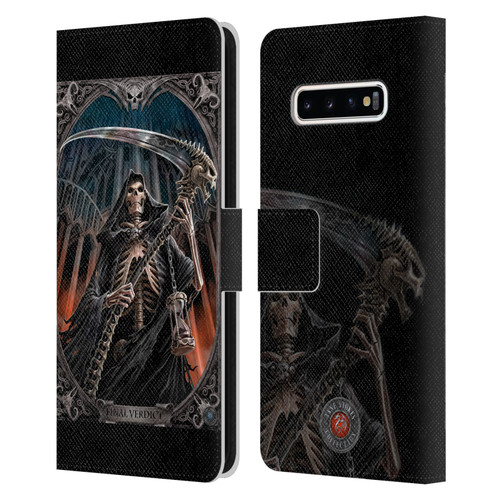 Anne Stokes Tribal Final Verdict Leather Book Wallet Case Cover For Samsung Galaxy S10+ / S10 Plus