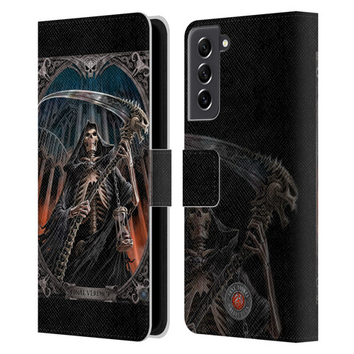 Anne Stokes Tribal Final Verdict Leather Book Wallet Case Cover For Samsung Galaxy S21 FE 5G