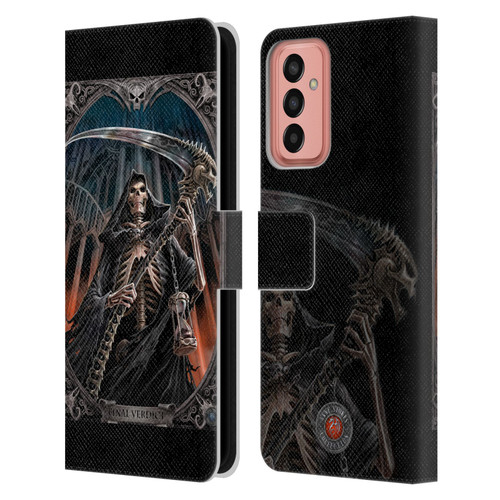 Anne Stokes Tribal Final Verdict Leather Book Wallet Case Cover For Samsung Galaxy M13 (2022)