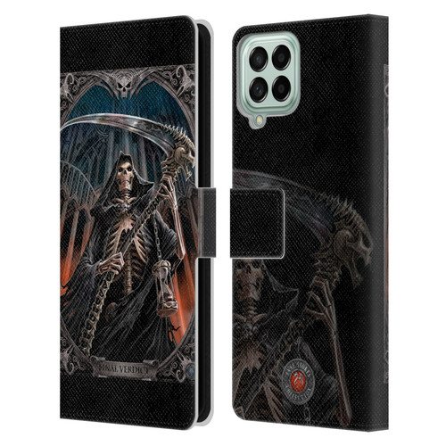 Anne Stokes Tribal Final Verdict Leather Book Wallet Case Cover For Samsung Galaxy M53 (2022)